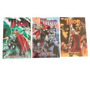 Marvel Comics Thor Vol 1 2 3 J Michael Straczynski Complete Set Graphic Novels